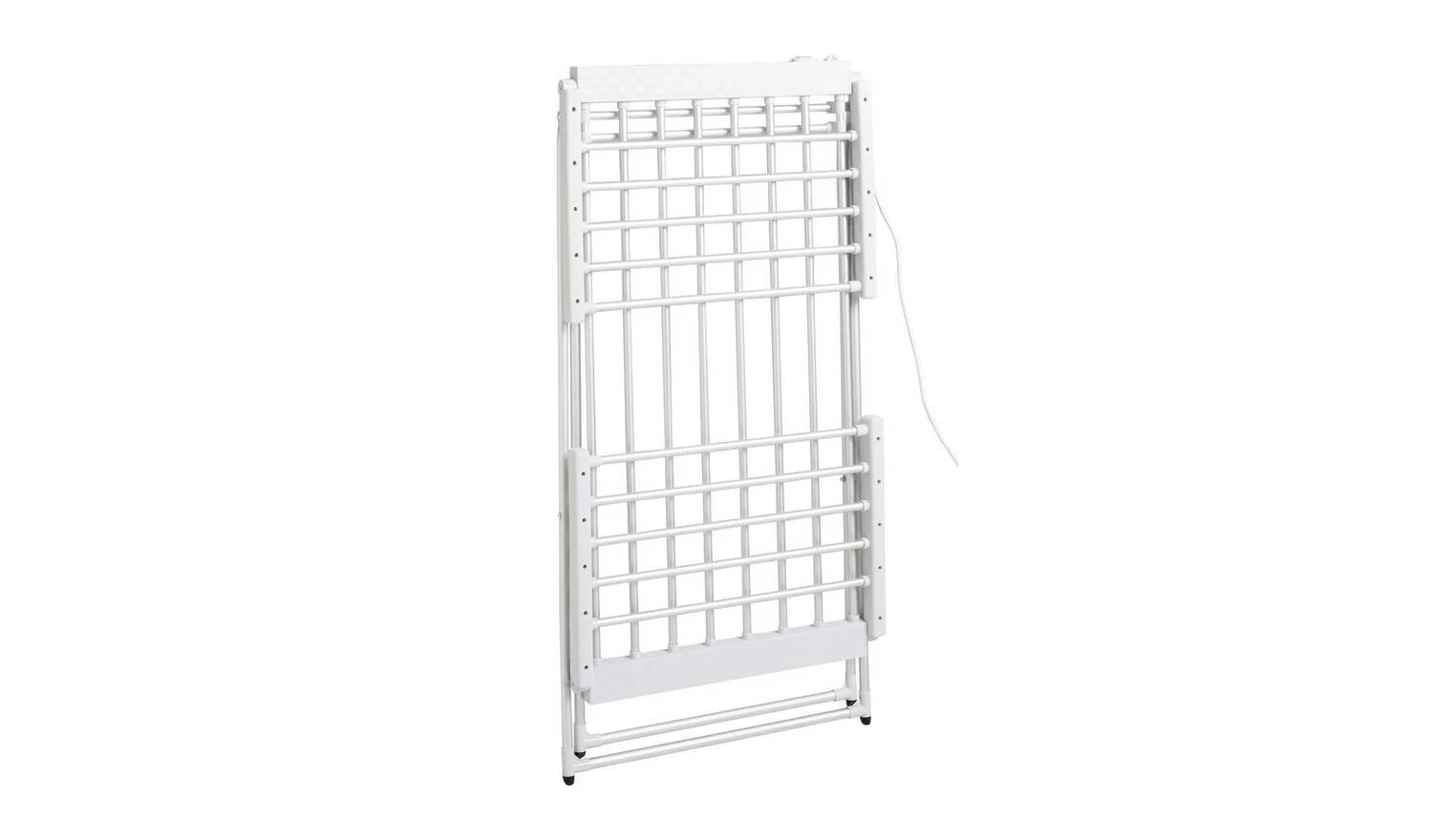 11m Heated Clothes Airer with Wings Indoor Drying Rack Energy Saving - Image 6