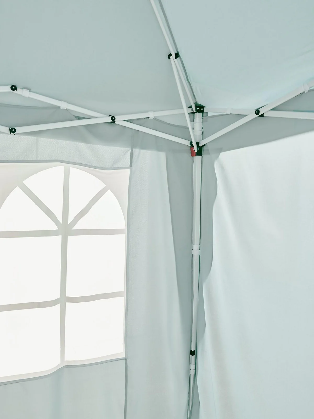 2.5 X 2.5M Pop Up Gazebo With 3 Piece Side Panels Blue & Camping, Parties, Event - Image 6