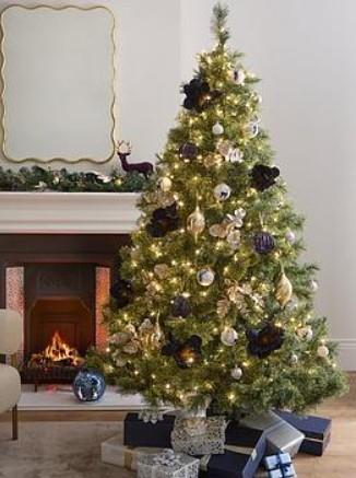 6ft Cashmere Tips Christmas Tree Holiday Indoor Decor