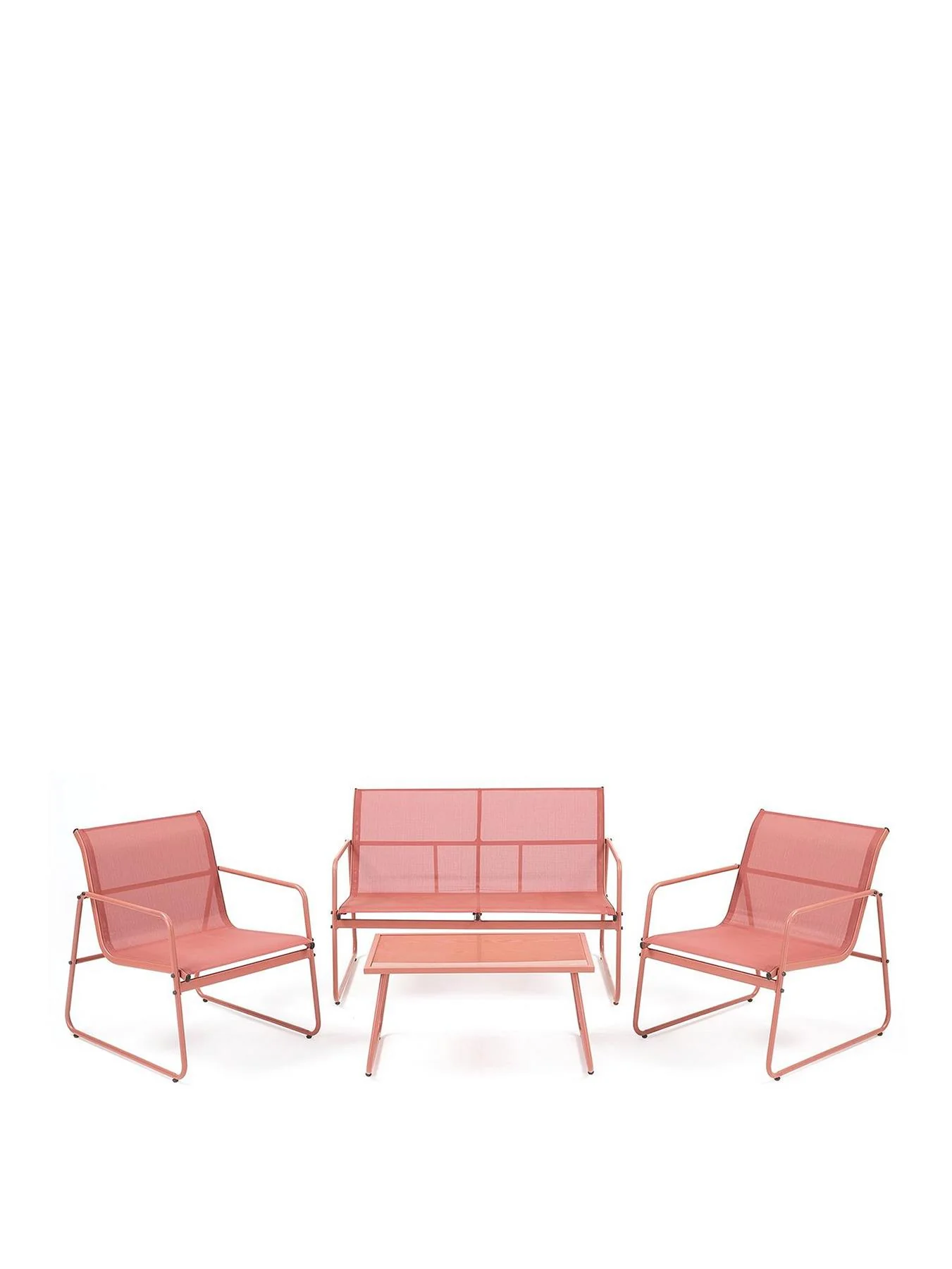 Amalfi Sofa Set Clay Outdoor Patio Lounge Furniture 4 Seater - Image 2