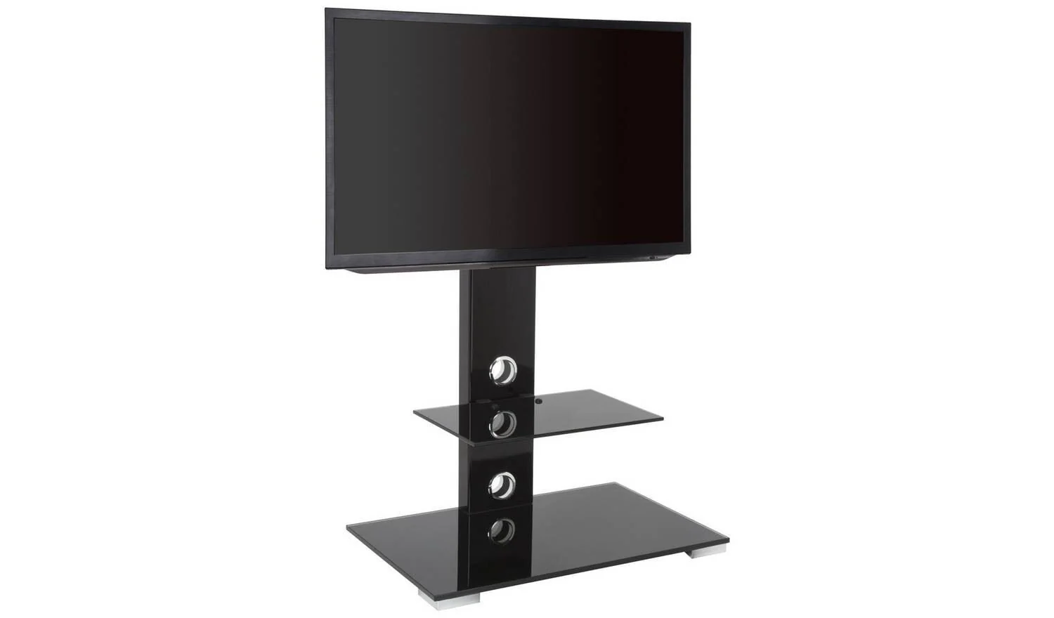 AVF Up To 65 Inch TV Stand Black Modern Media Storage - Image 4
