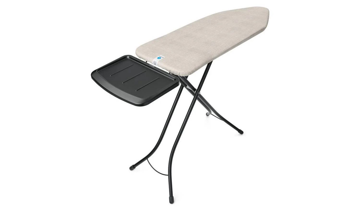 Brabantia 124 x 45cm Ironing Board C Denim Grey Adjustable Height Steam Rest - Image 2