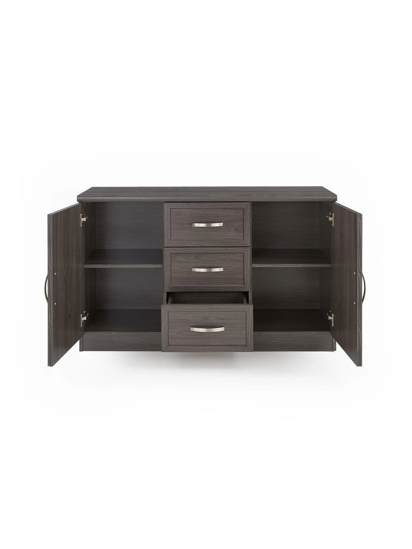 Camberley Sideboard Dark Oak Storage Cabinet Living Room Furniture - Image 4
