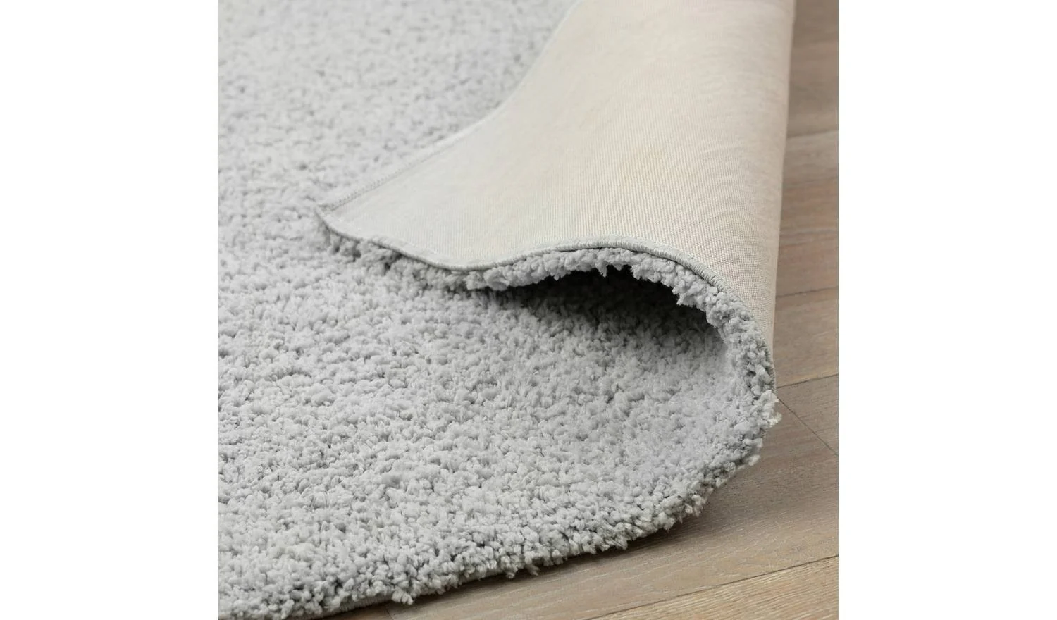 Cosy Dove Grey Shaggy Rug 120x170cm Living Room Bedroom Floor Soft - Image 4