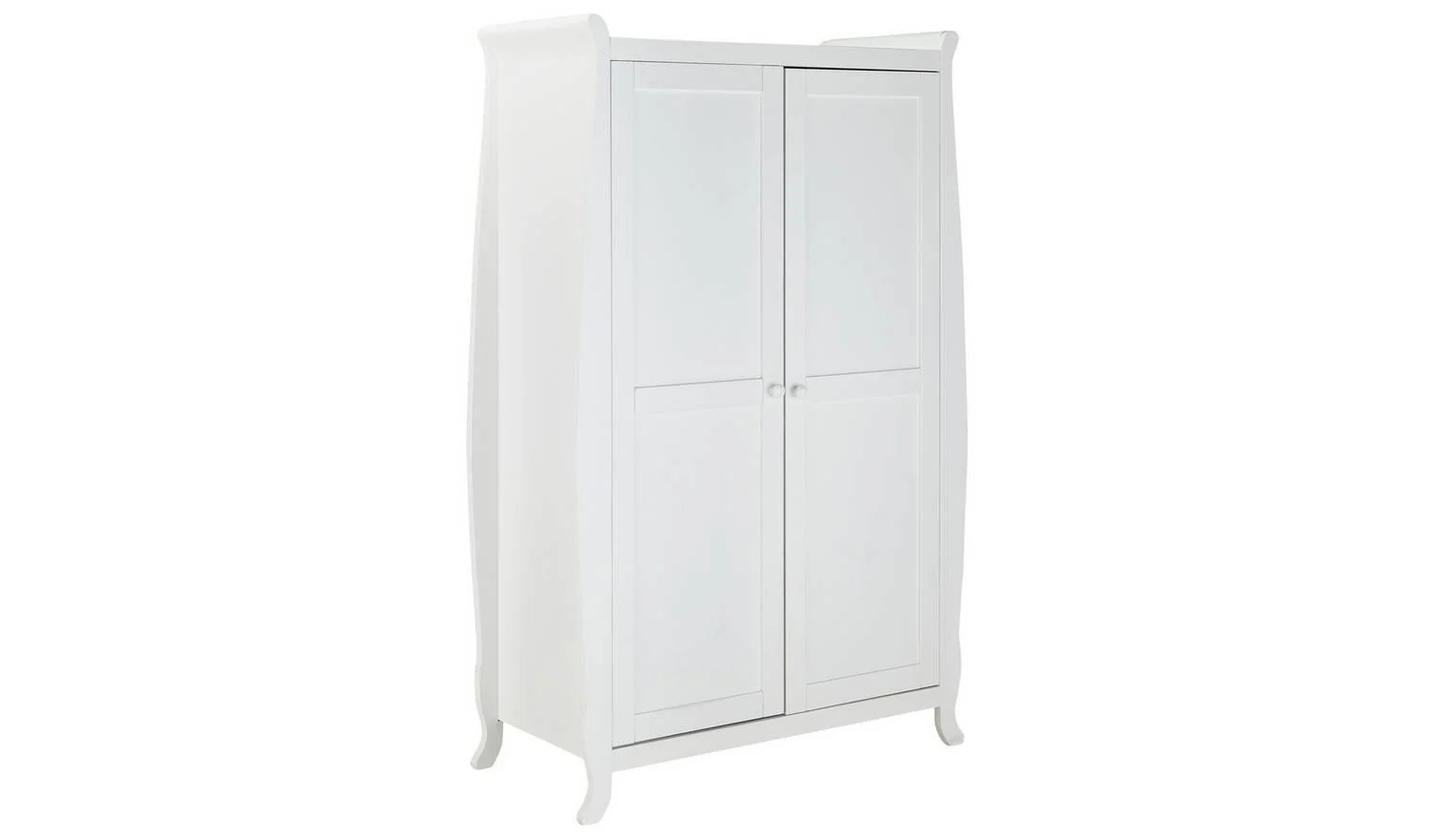 Cuggl Westbury Nursery Wardrobe White Baby Kids Storage Organiser
