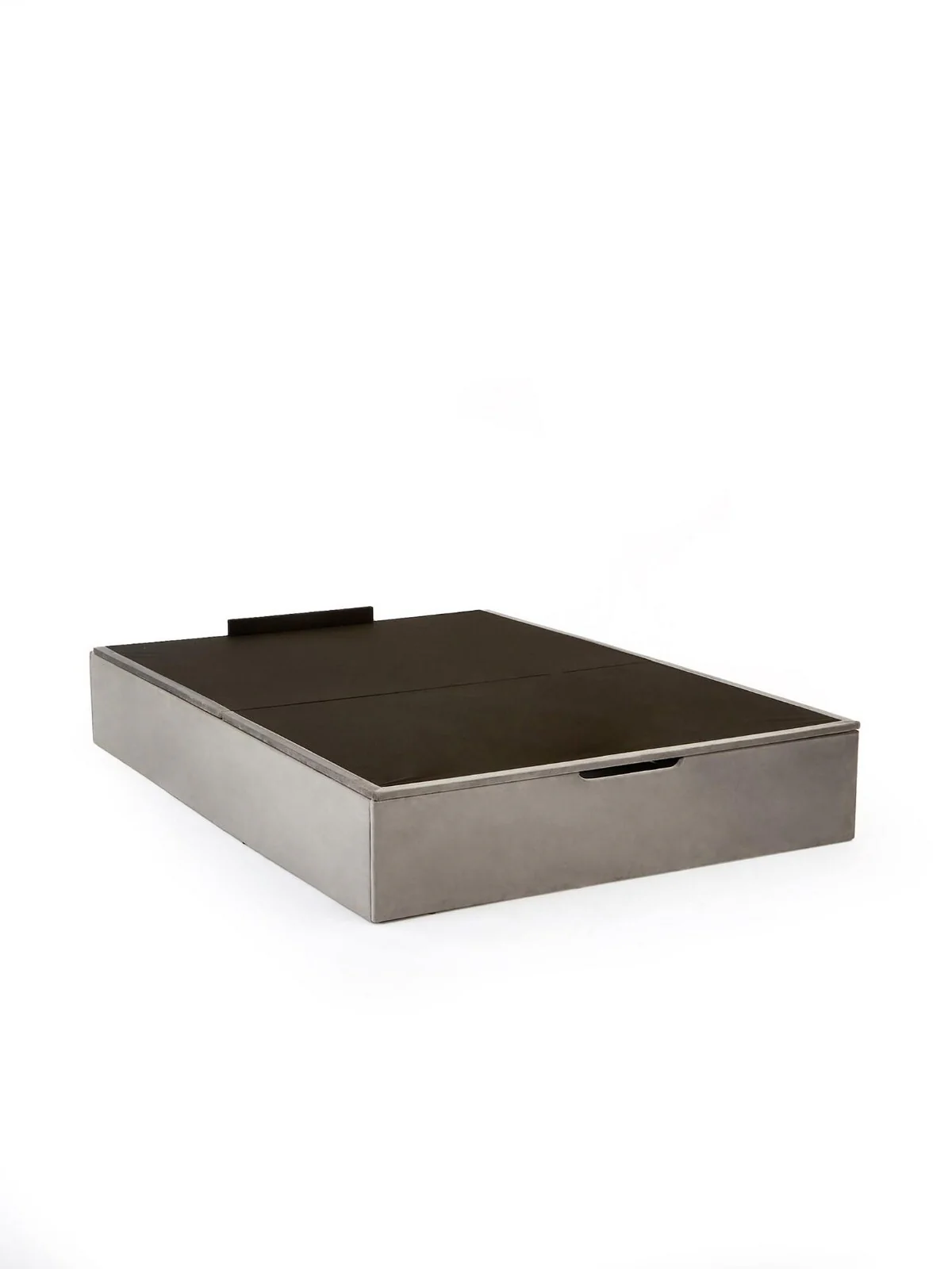 Duncan End Lift Up Storage Ottoman Double Bed Grey FREE DELIVERY - Image 2
