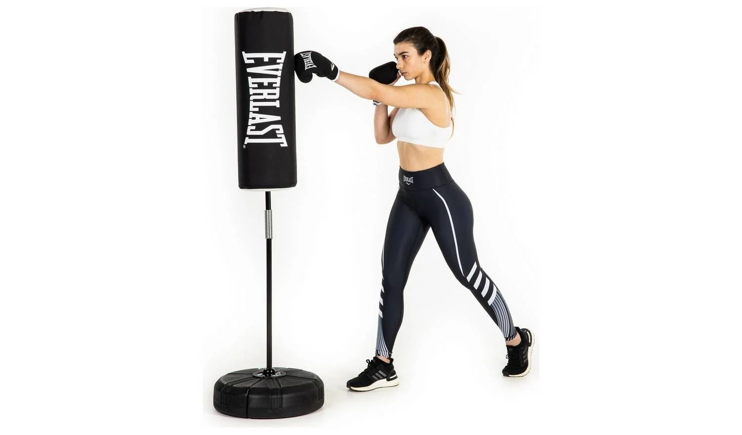 Everlast Core Freestanding Heavy Bag Black Punching Bag Home Gym - Image 3