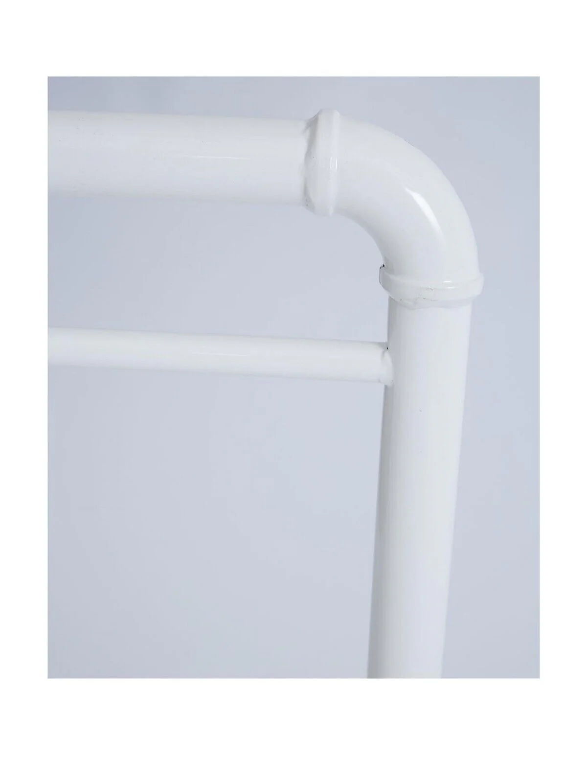 Freddie Children's Metal Single Bed Frame White Stylish and Durable Bed - Image 3