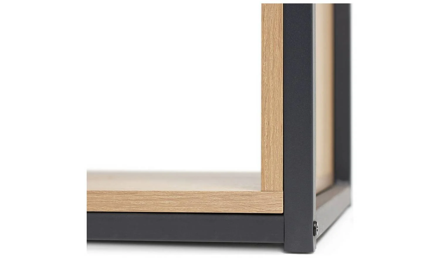 Loft Living Tall Shelving Unit Light Oak Modern Storage Bookcase Furniture - Image 7