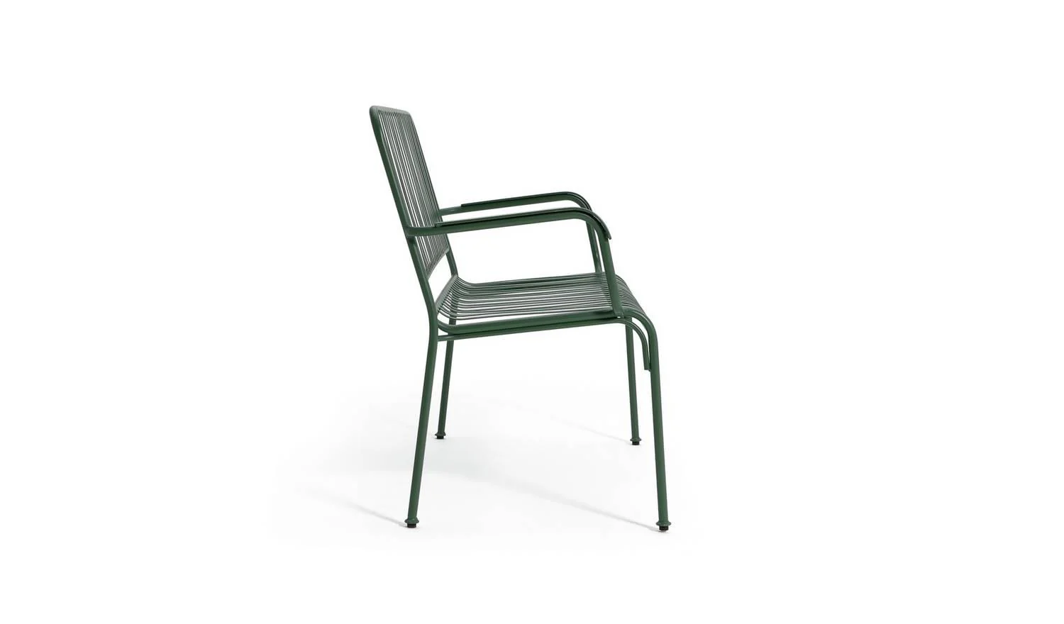 Indu 2 Seater Metal Garden Bench Green Patio Furniture Outdoor Seat - Image 5