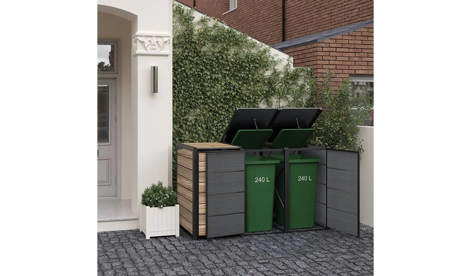 Keter Hideaway Extension Kit For Outdoor Storage Shed Organiser - Image 2
