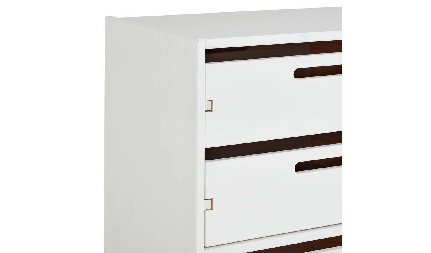 Kids Rico Double Storage Unit White Childrens Bedroom Furniture Organiser - Image 6