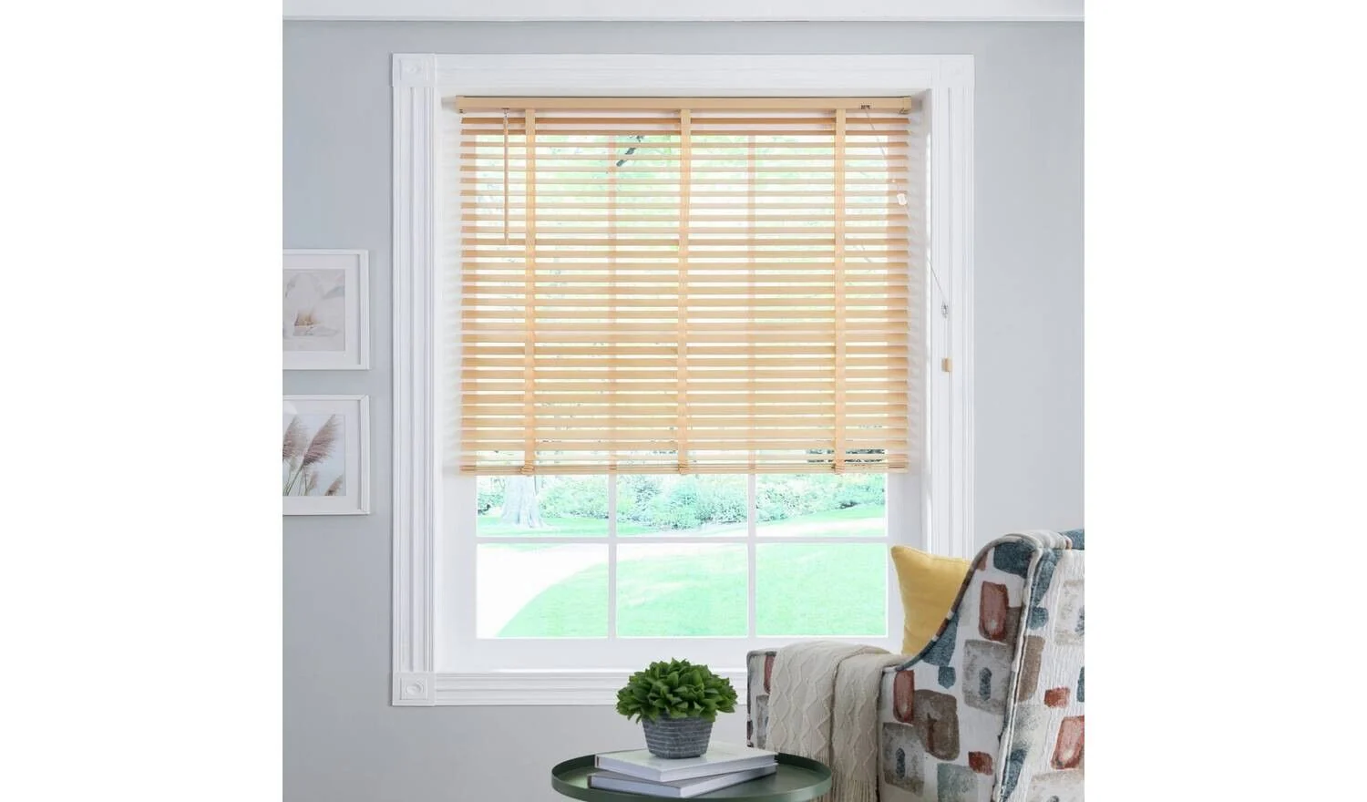 Little Black Book 50mm Venetian Blind W140x160cm Natural Privacy