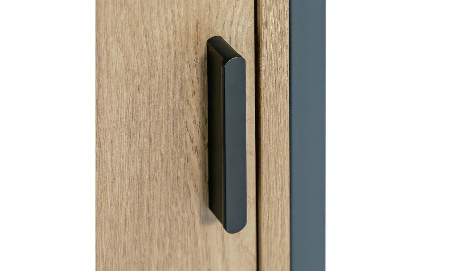 Loft Living 1 Door Cabinet Oak Bathroom Furniture UK - Image 5