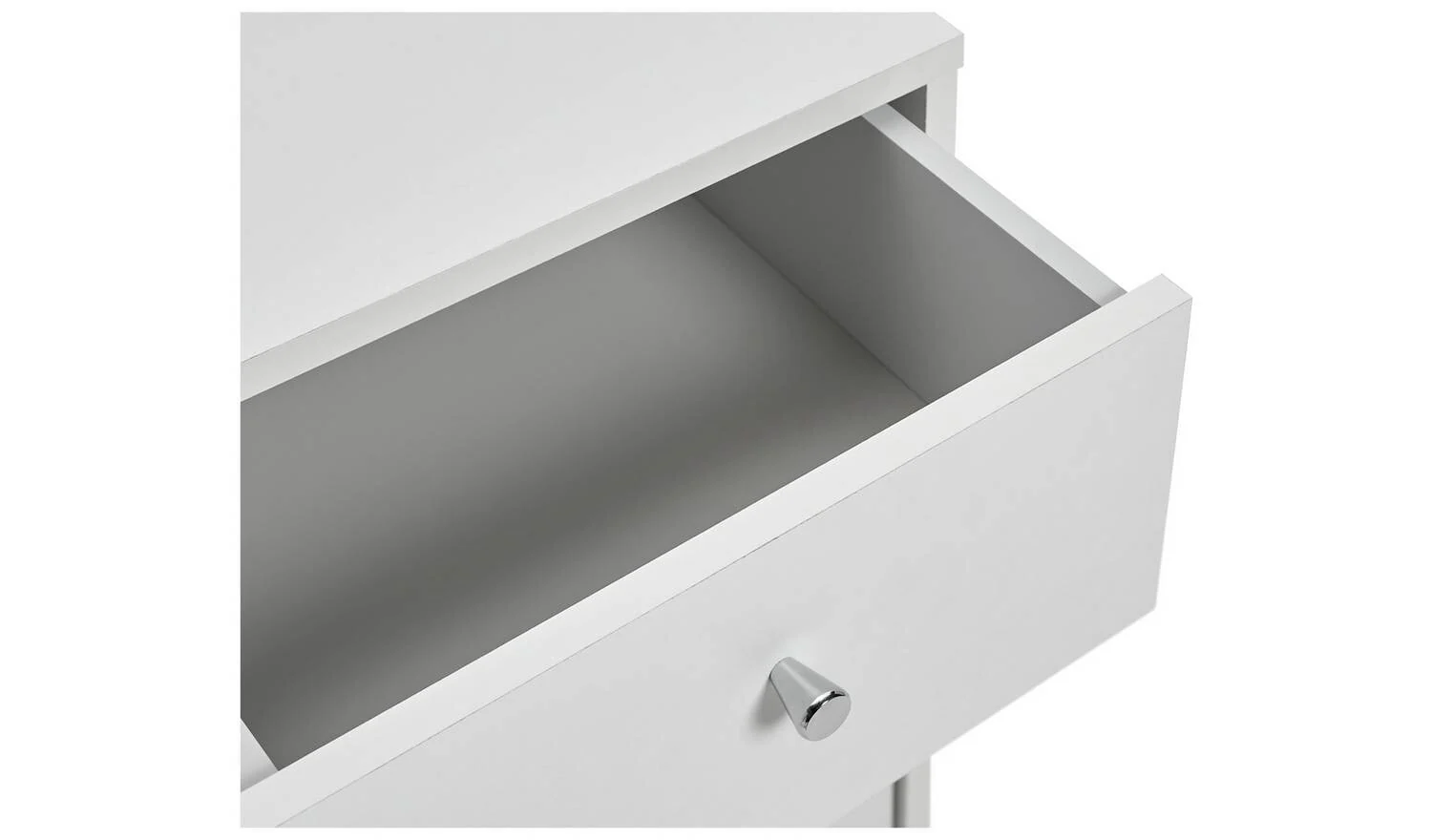 Malibu 2 Door 2 Drawer Wardrobe White Storage Organiser Bedroom Furniture - Image 5