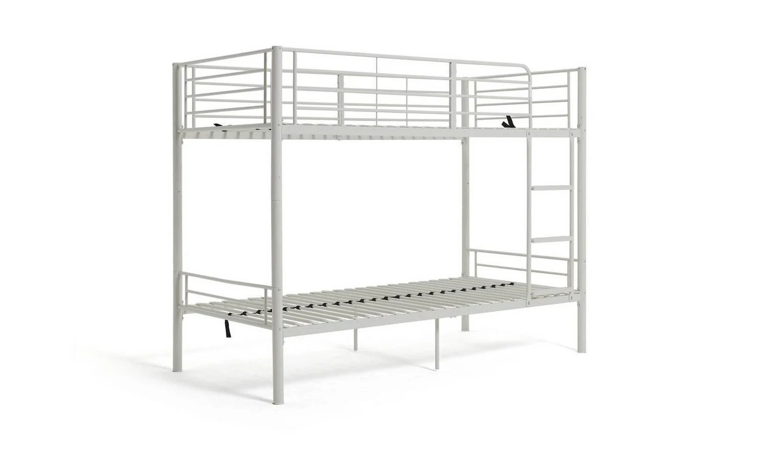 Mason Take Home Today Metal Bunk Bed White Durable Construction - Image 5