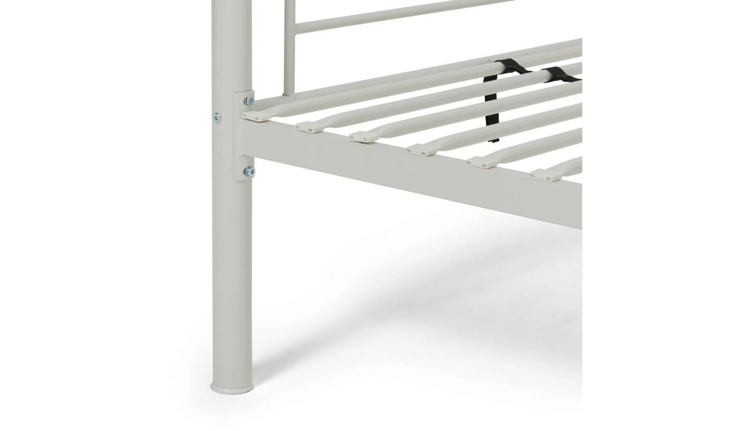 Mason Take Home Today Metal Bunk Bed White Durable Construction - Image 6