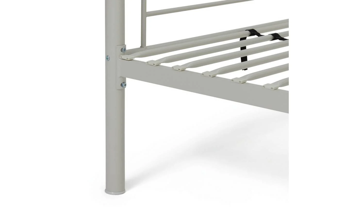 Mason Take Home Today Metal Bunk Bed White Durable Construction - Image 9