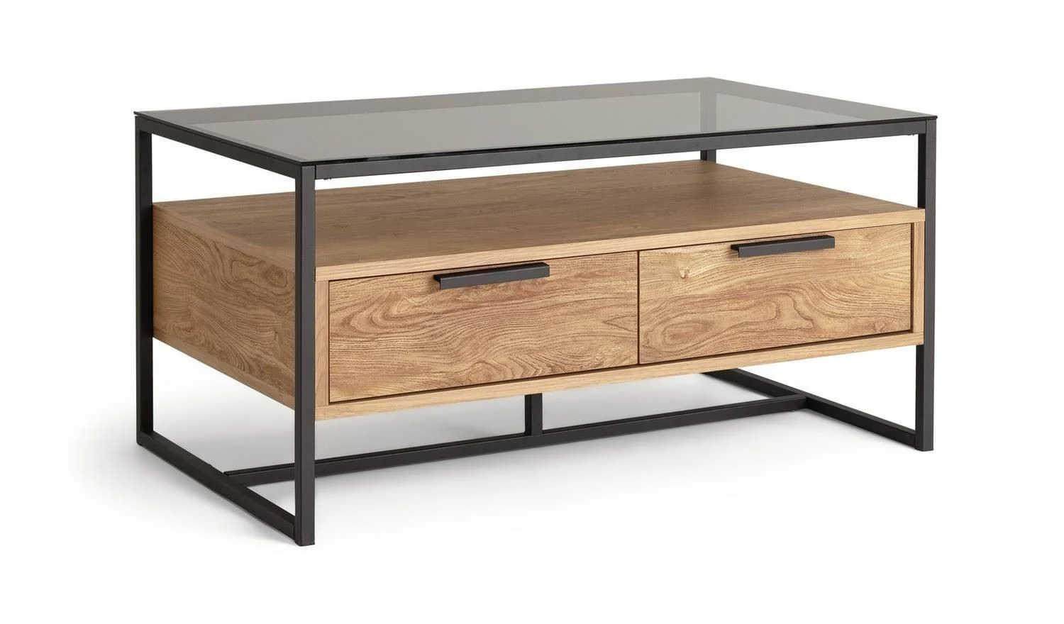 Nomad Coffee Table Oak Effect Stylish Living Room Furniture
