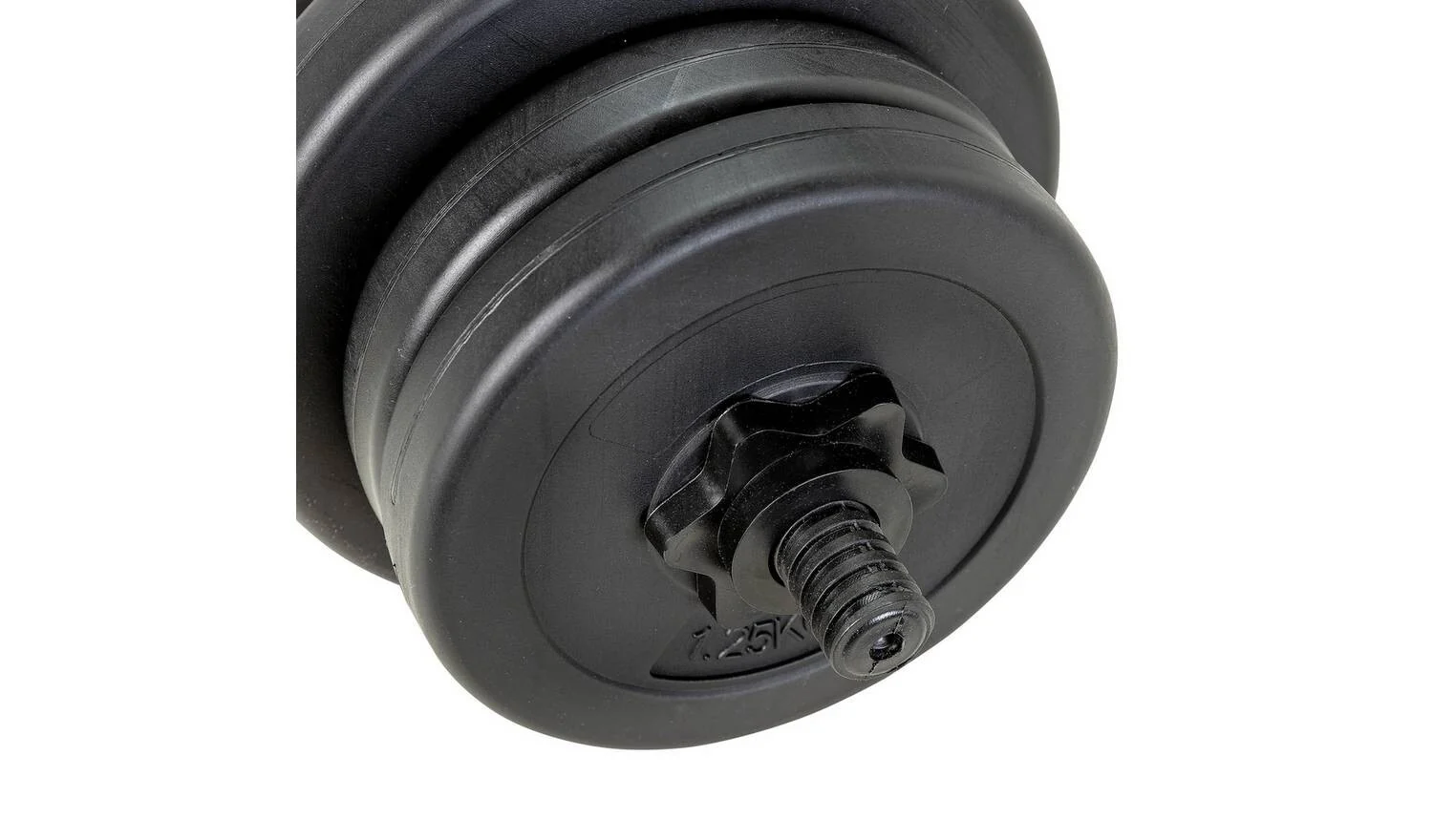 Opti Vinyl Dumbbell Set 20kg Home Gym Weight Lifting Fitness Training - Image 5