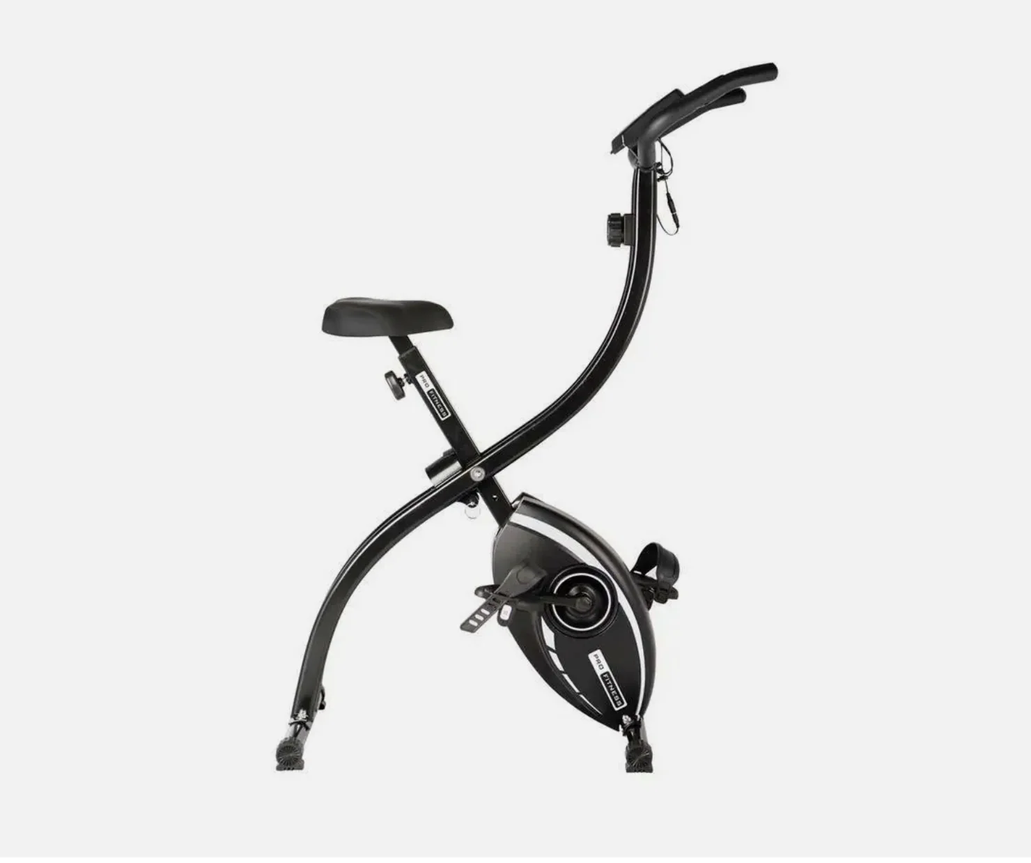 Pro Fitness FEB1000 Folding Exercise Bike Compact Space Saving Design - Image 2