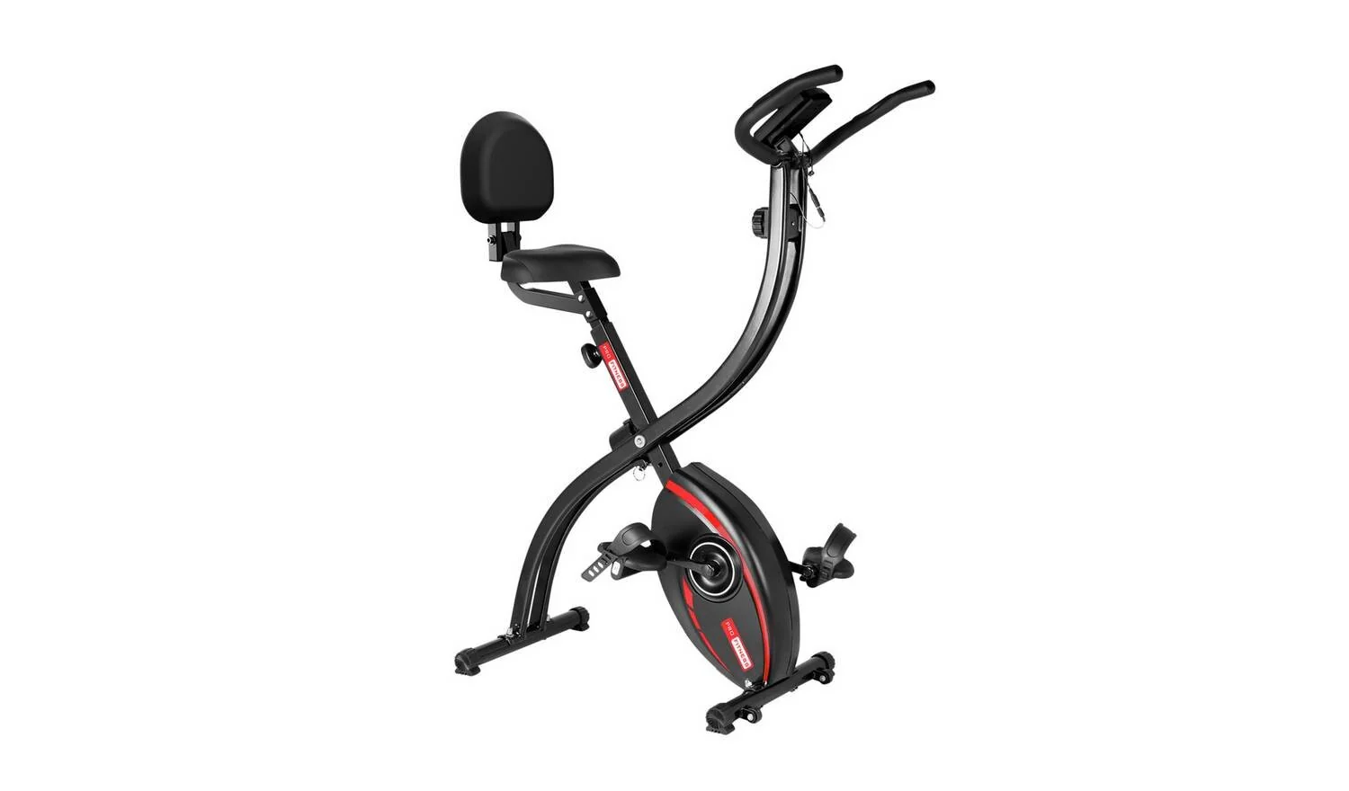 Pro Fitness FEB2000 Folding Exercise Bike Home Gym Cardio Workout