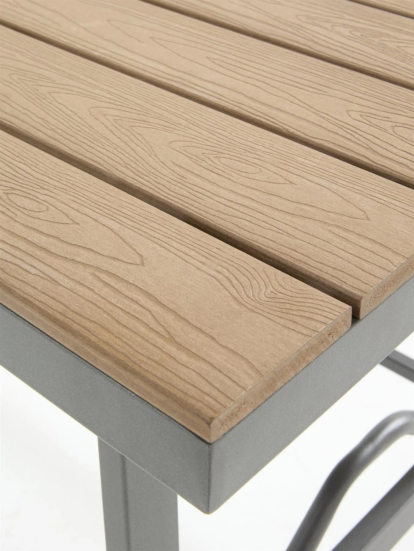 Roma Corner Set with Rising Table Garden Patio Furniture UK - Image 6