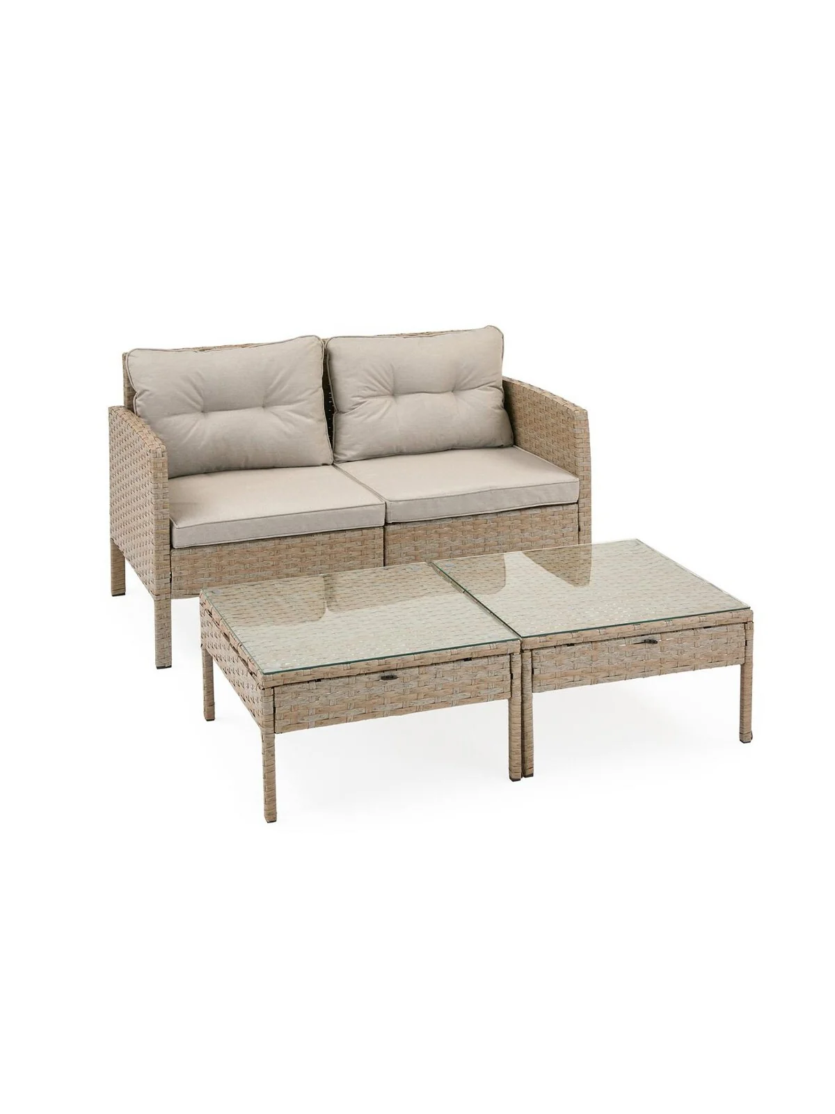 Sahara 8-Piece Multi Position Corner Set Outdoor Garden & Patio Furniture - Image 7