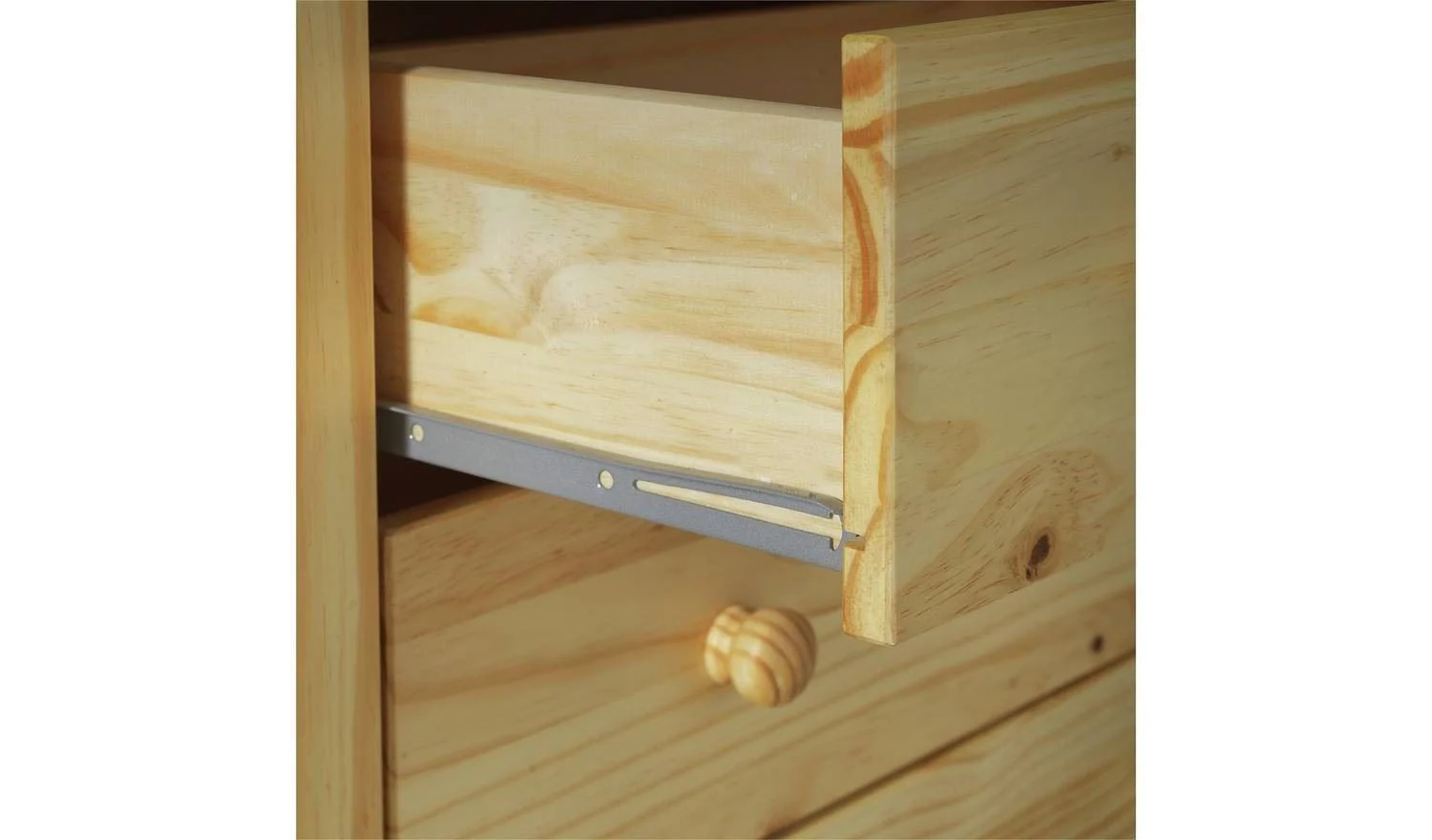 Scandinavia 5 Drawer Chest Pine Modern Scandinavian Design - Image 4