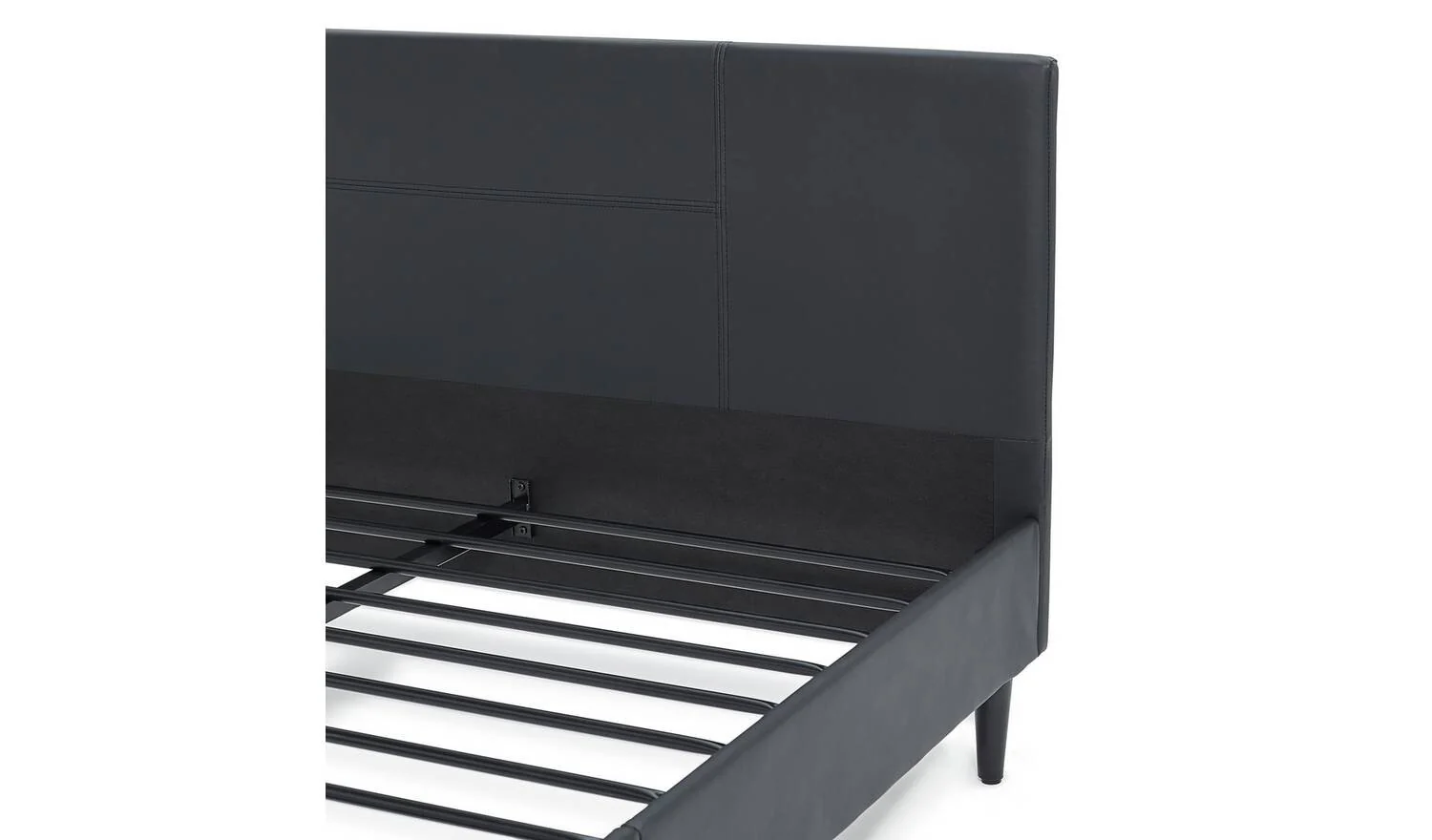Skylar Small Double Bed Frame - Black - Image 8