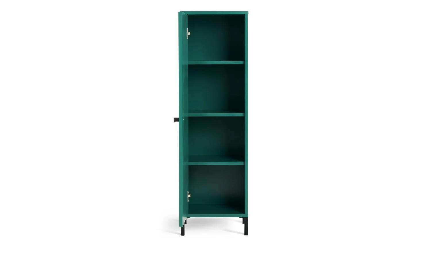 Sonderborg Single Unit Green Storage Cabinet Bathroom Furniture - Image 3