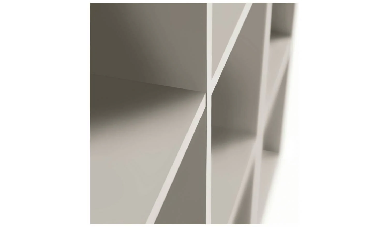 Squares 9 Cube Storage Unit Grey Modular Organiser Shelf Furniture - Image 8