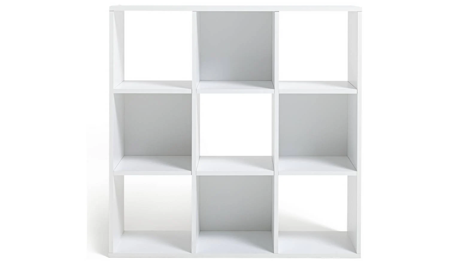 Squares 9 Cube Storage Unit White Modular Organiser Shelf Furniture Modern - Image 4
