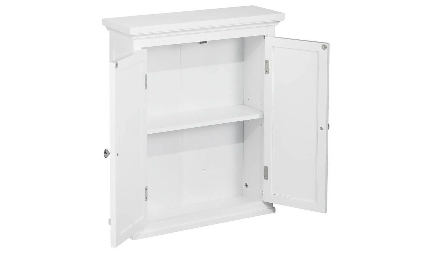 Teamson Home Glancy 2 Door Cabinet - White - Image 4