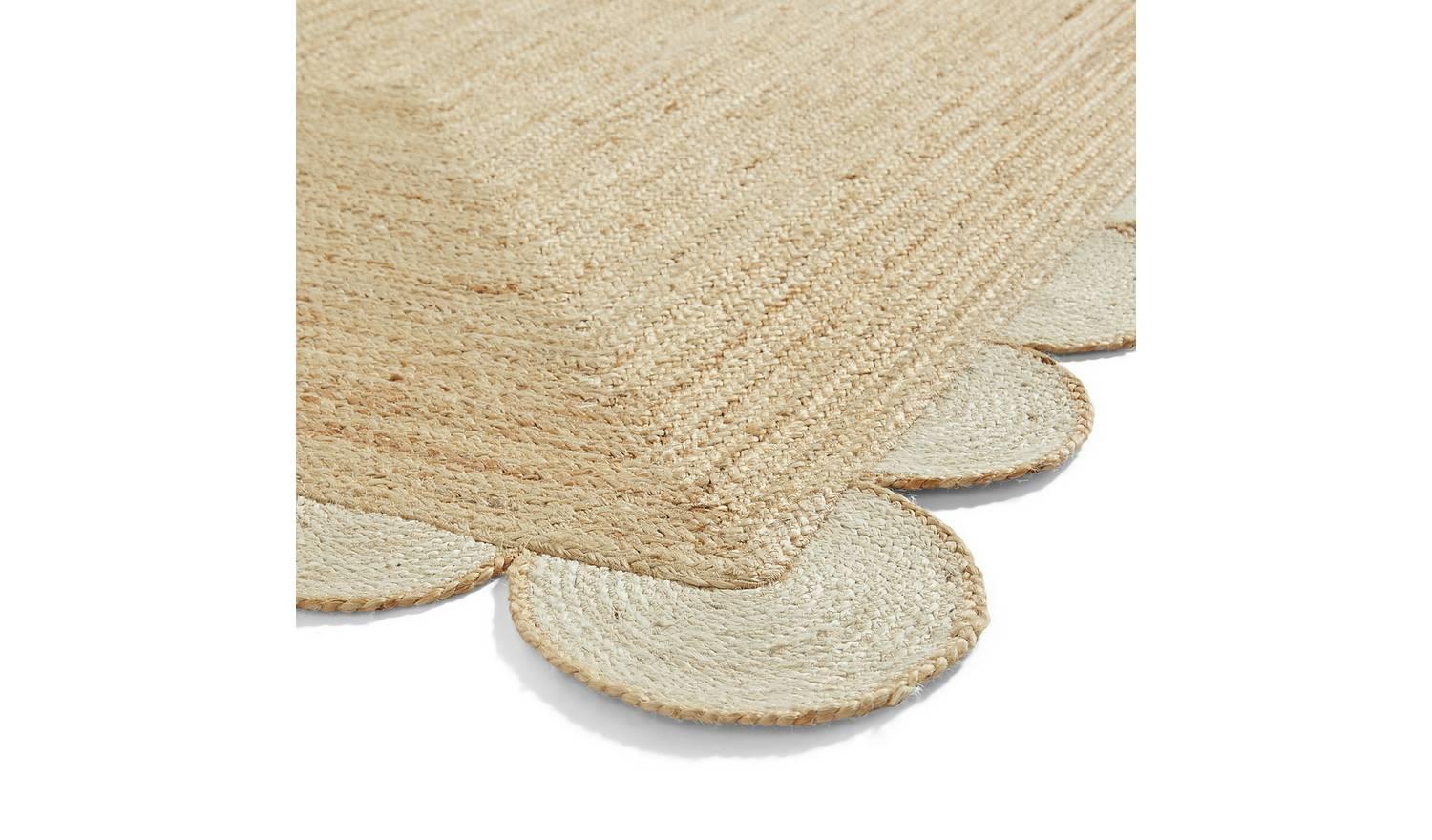 Think Rugs Savannah Natural Jute Flatweave Rug 160x230cm Home Decor - Image 5
