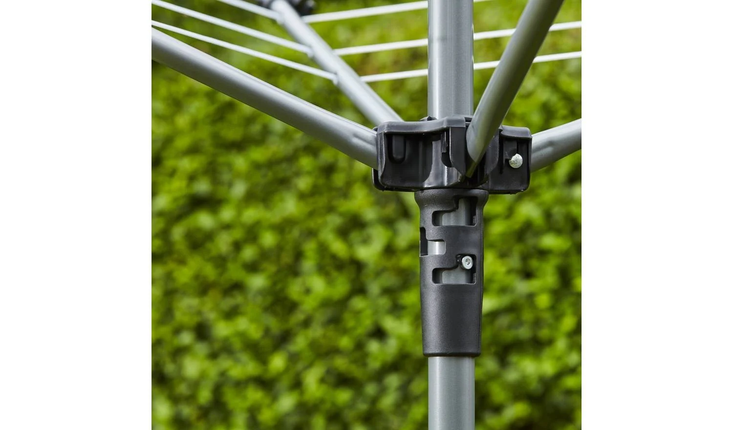 Vileda 50m 4 Arm Rotary Outdoor Washing Line Garden Dryer Heavy Duty - Image 4