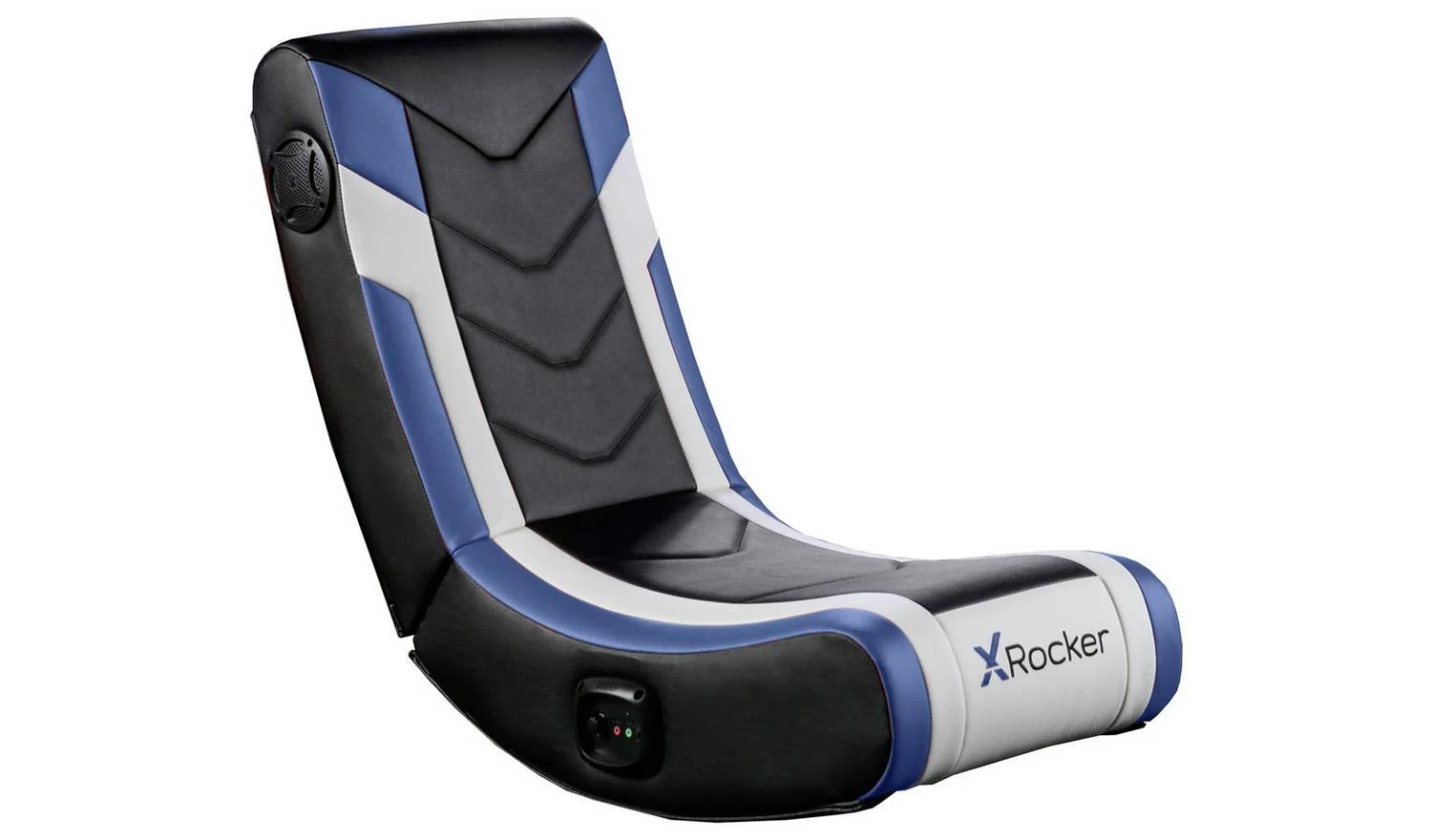 X Rocker Solo eSports 2.0 Audio Junior Gaming Chair Blue Kids - Image 2